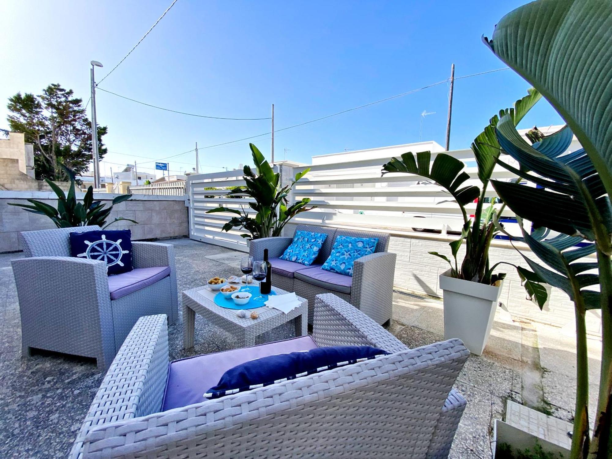 Aria Di Mare Mancaversa - Elegante Appartamento 마리나디만카베르사 외부 사진
